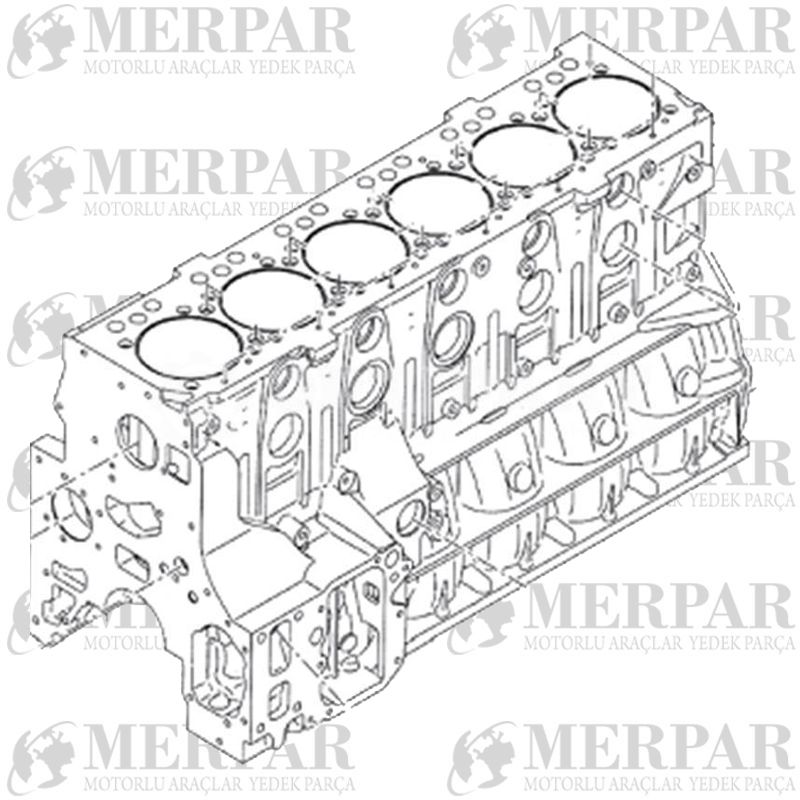 MOTOR BLOĞU TGS D 2676 COMMONRAİL 51011006214